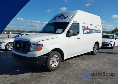 2021 Nissan Nv Cargo Nv2500 Hd Sv High Roof V6 from USA, damaged, VIN 1N6BF0LY2MN808770